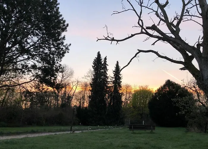 Ferienwohnung Apartment Doppelzimmer In Der Villa Naturpark Rheinblick, Ruhig, Aussicht, Pool
